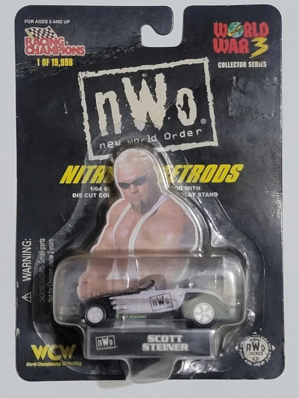 Scott Steiner nWo Nitro-Street Rods Die Cast Car by Racing Champions 1998